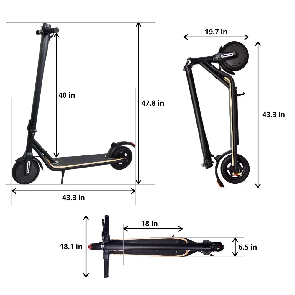 Fluid CityRider Electric Scooter view 9
